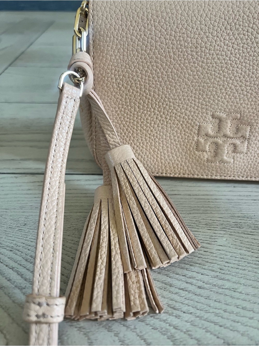 Women’s Tory Burch Crossbody Bag in Blush Pink - Picture 11 of 16